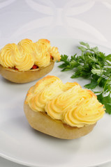 Baked Stuffed Potatoes