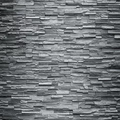 Peel and stick wall murals Stones pattern of decorative slate stone wall surface