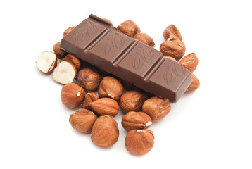 hazelnuts and chocolate