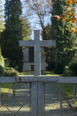 Eingang zum Friedhof