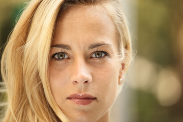 Naklejka premium Beautiful Woman