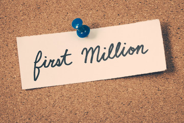 first million