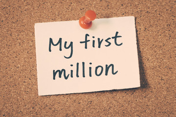 my first million