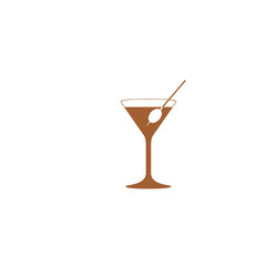 Icon martini glass.