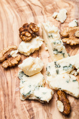 Roquefort and walnuts