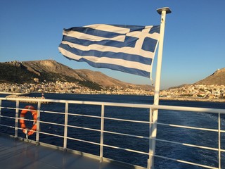 Port de Pothia, Kalymnos - Grèce