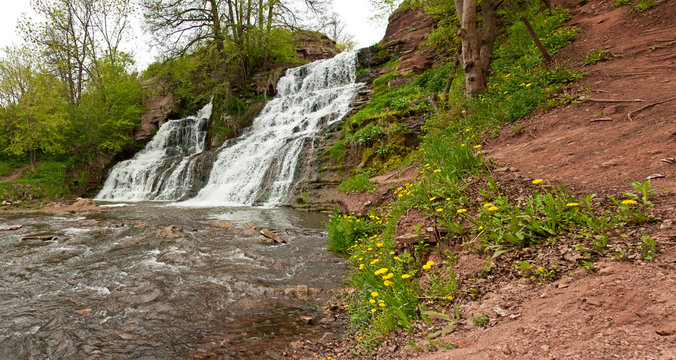 Waterfall - Dzhurinskiy Falls