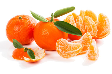 Ripe tangerines © denira