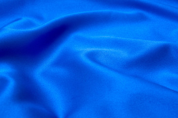 blue satin