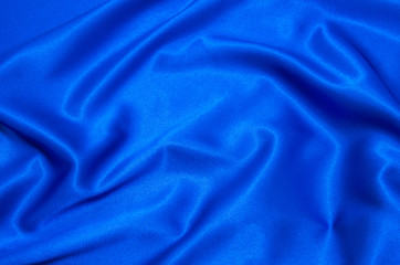 blue satin