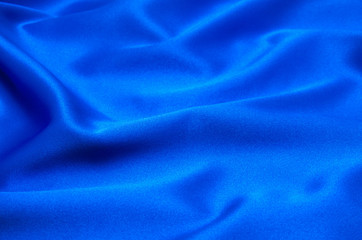 blue satin
