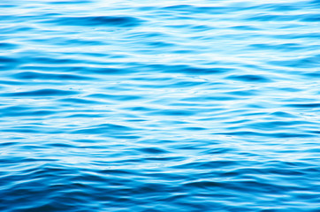 Blue sea water background