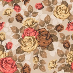 Lola Floral Seamless Pattern - 95060715