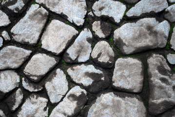 Wall made of stones