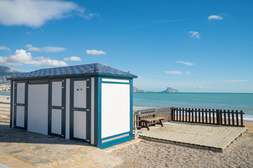 Toilet booth