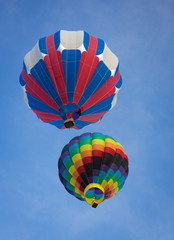 Hot Air Balloon on Summer Day