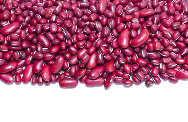 Red kidney bean border.