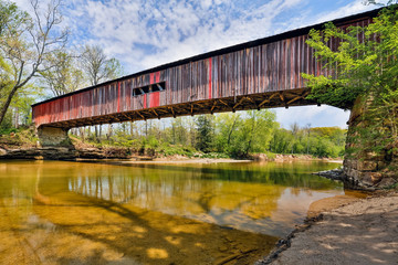Covered Bridge at Cox Ford