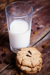 Biscuits with milk