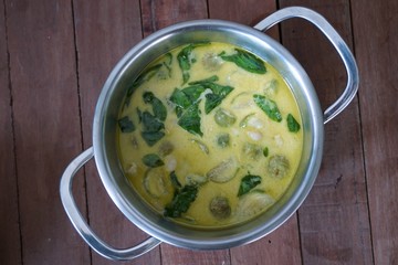 green curry chicken