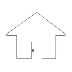 Real estate house icon