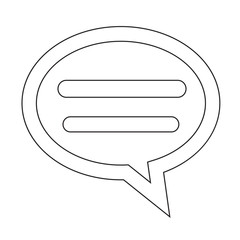  talking bubble chat icon