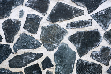 Texture background floor of dark stones
