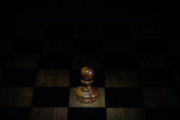 chess in the darkness