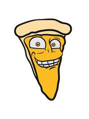 Design funghi mushrooms pizza cheese piece delicious champignon