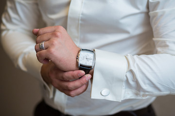 Obraz na płótnie Canvas Men's Wrist Watches