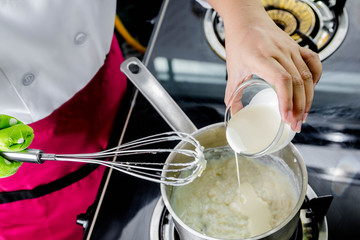 preparing food