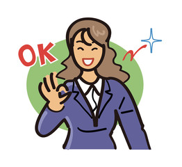 オフィスレディ-OK