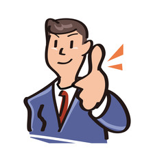 ビジネスマン-グッド
