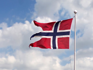 norwegische Flagge