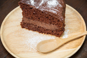 Dark chocolate cake