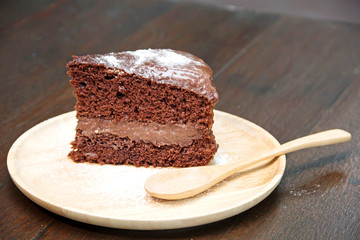 Dark chocolate cake