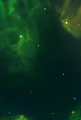 Colorful Cosmos - Green