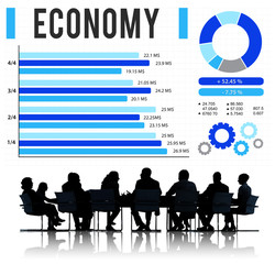 Economy Invesement Financial Money Currency Concept