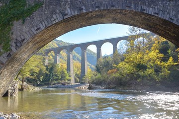 Fototapeta premium Pont de Duzon, Ardèche