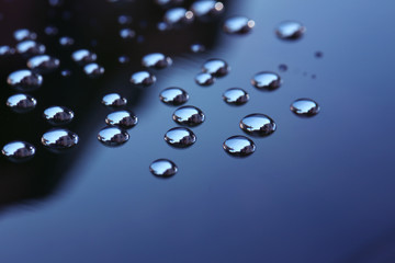 dew drops in the blue mood #2