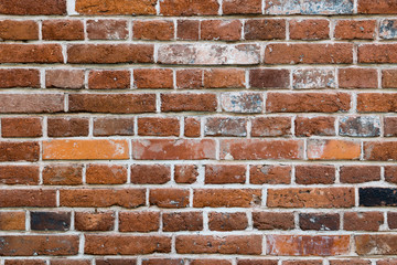 Old brick wall. Texture for background.