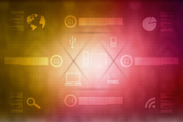 Digital Abstract technology background