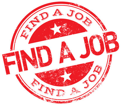find a job stamp