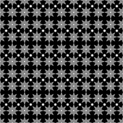 Seamless vector background with decorative stars