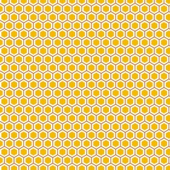 Honeycombs seamless pattern