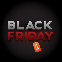 Design inspiration with black friday sale design.