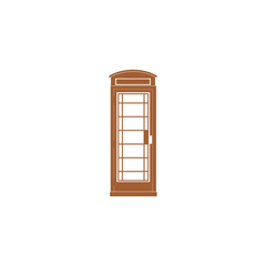 Icon telephone box.