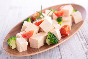 tofu and vegetable