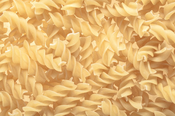 raw pasta closeup