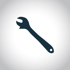 Wrench black icon